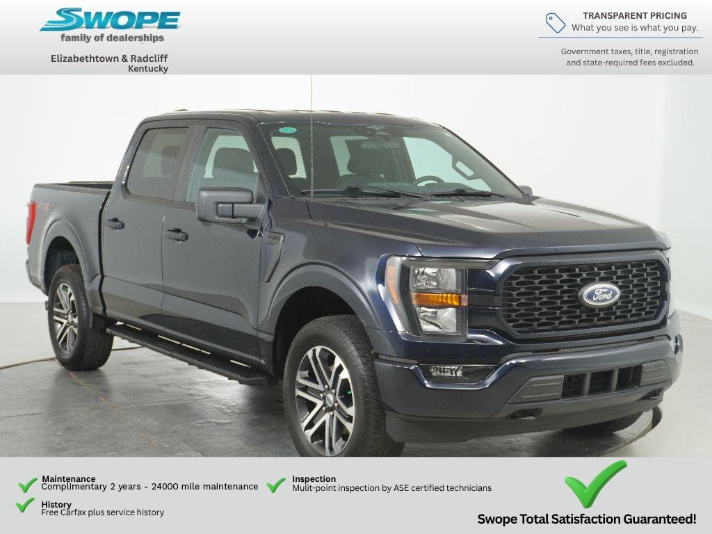 Used 2023 Antimatter Blue Metallic Ford XL image 1