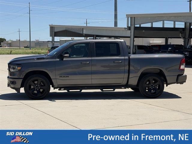 Used 2021 Granite Crystal Metallic Clearcoat Ram Big Horn image 8