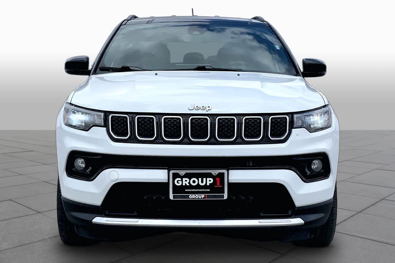 Used 2024 Bright White Clearcoat Jeep Limited image 4