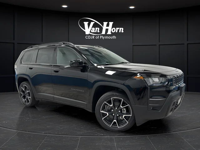 New 2026 Diamond Black Crystal Pearl-Coat Exterior Paint Jeep Limited image 1