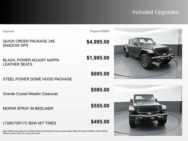 New 2026 Granite Crystal Metallic Clearcoat Jeep Shadow Ops image 4