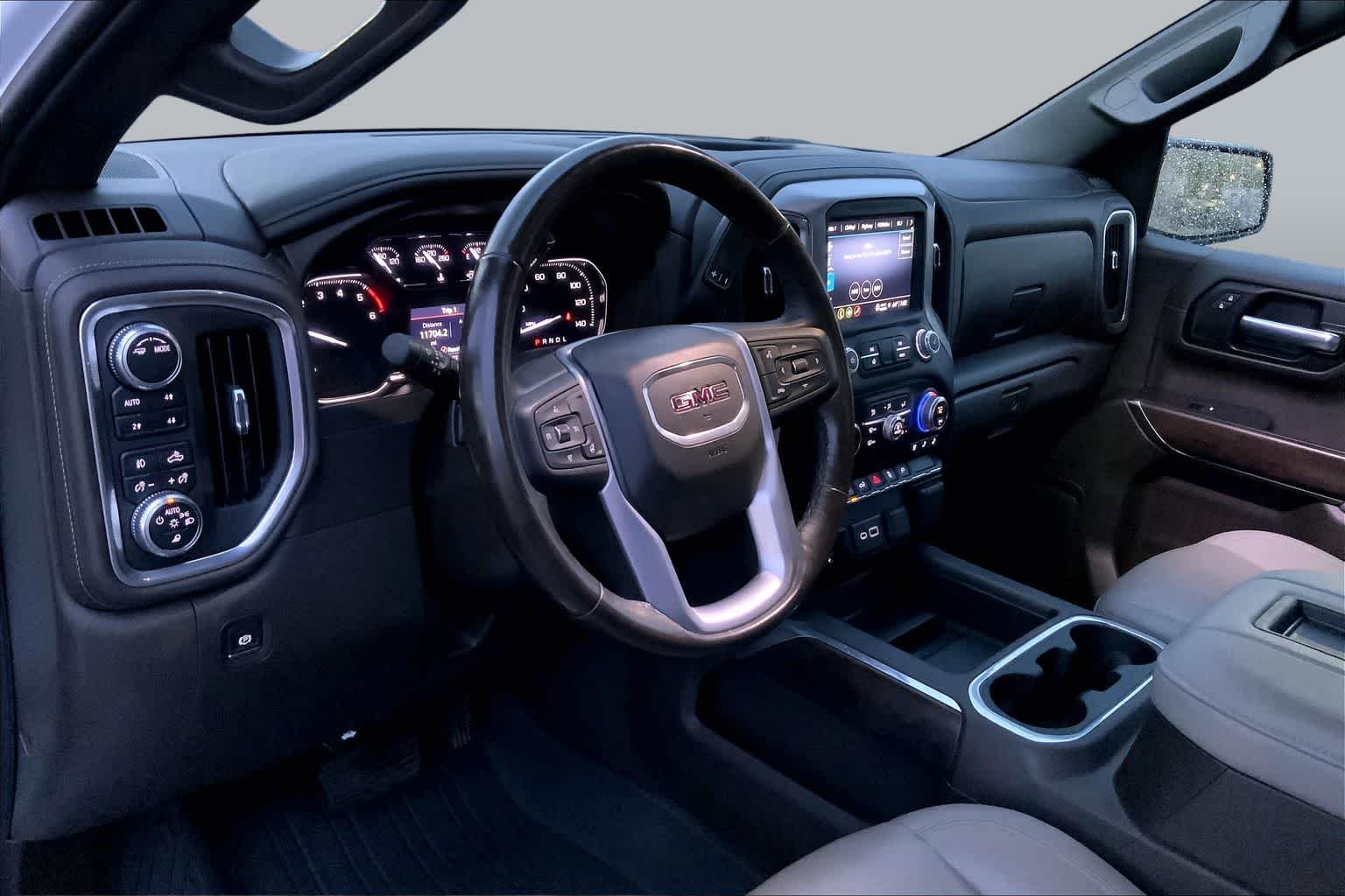 Used 2021 Summit White GMC SLT image 17