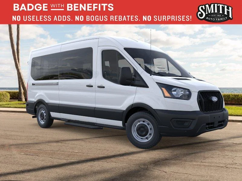 New 2026 Oxford White Ford Passenger Van XL image 8