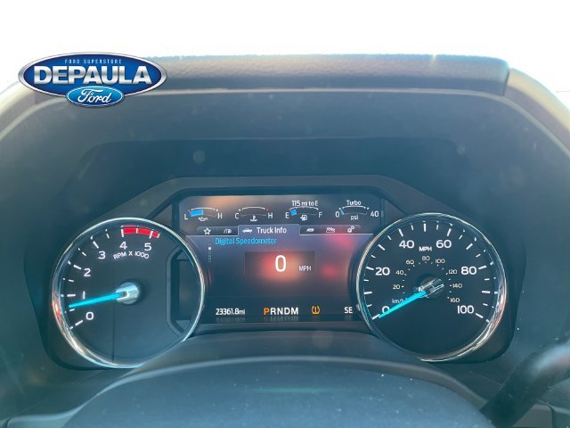 Used 2022 White Metallic Ford Lariat image 2