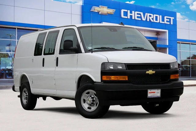 New 2025 Chevrolet Express 2500 Work Van RWD 3D Cargo Van