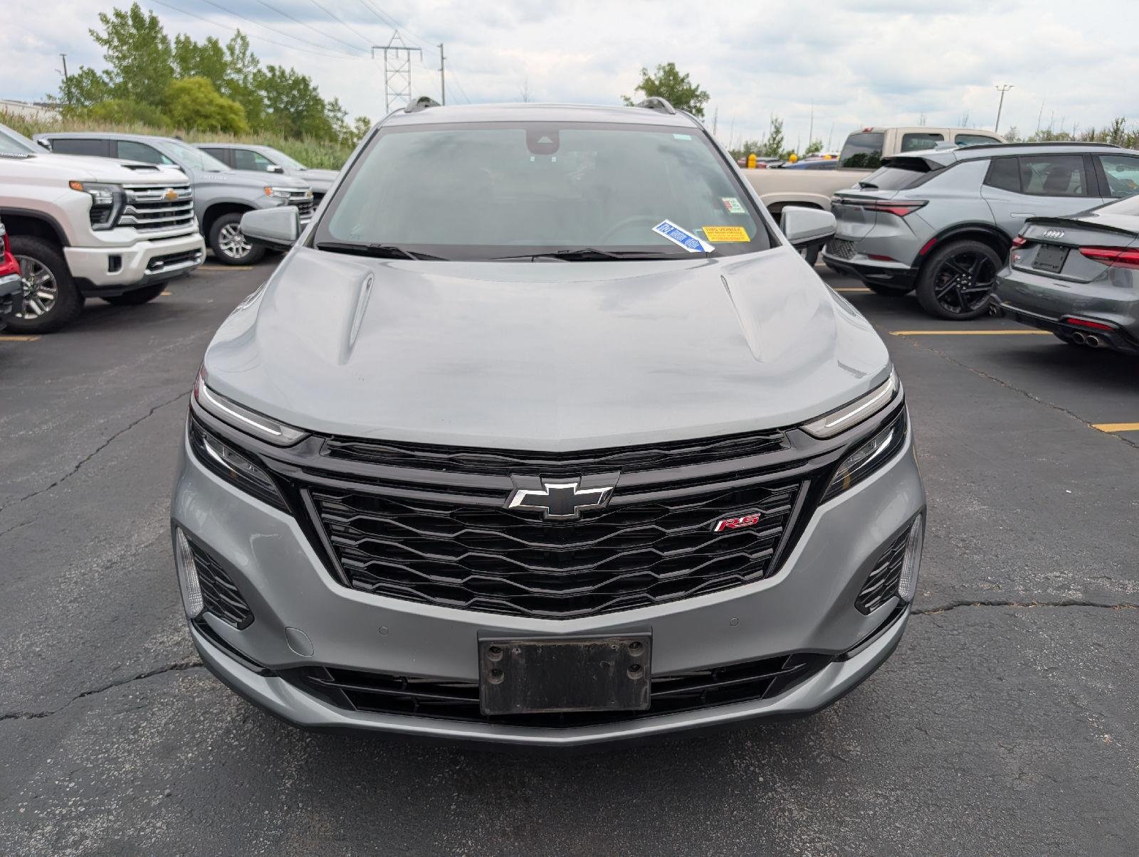 Used 2024 Sterling Gray Metallic Chevrolet RS image 2