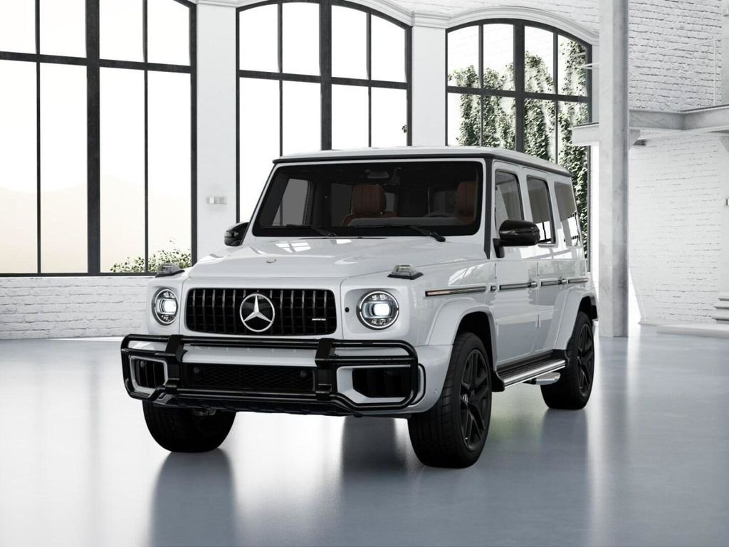 New 2027 MANUFAKTUR Moonlight White Metallic Mercedes-Benz AMG® G 63 SUV image 41