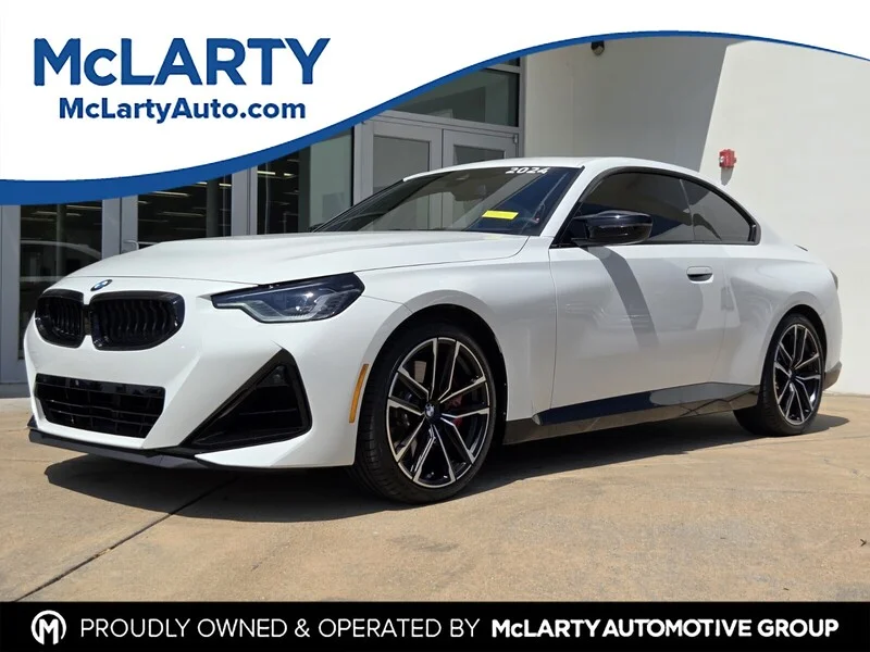 Used 2024 Alpine White BMW M240I XDRIVE COUPE image 1