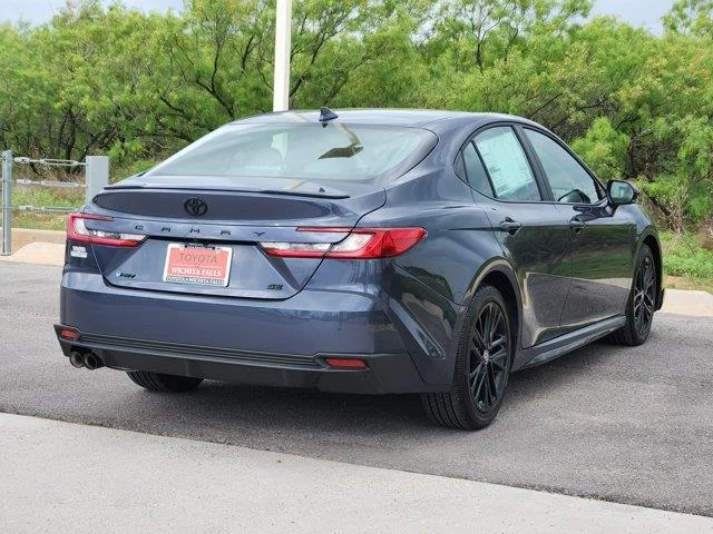 New 2026 Blue Toyota SE Front-Wheel Drive image 4