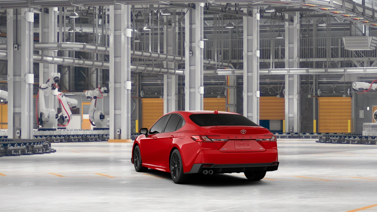 New 2027 Supersonic Red Toyota SE image 7