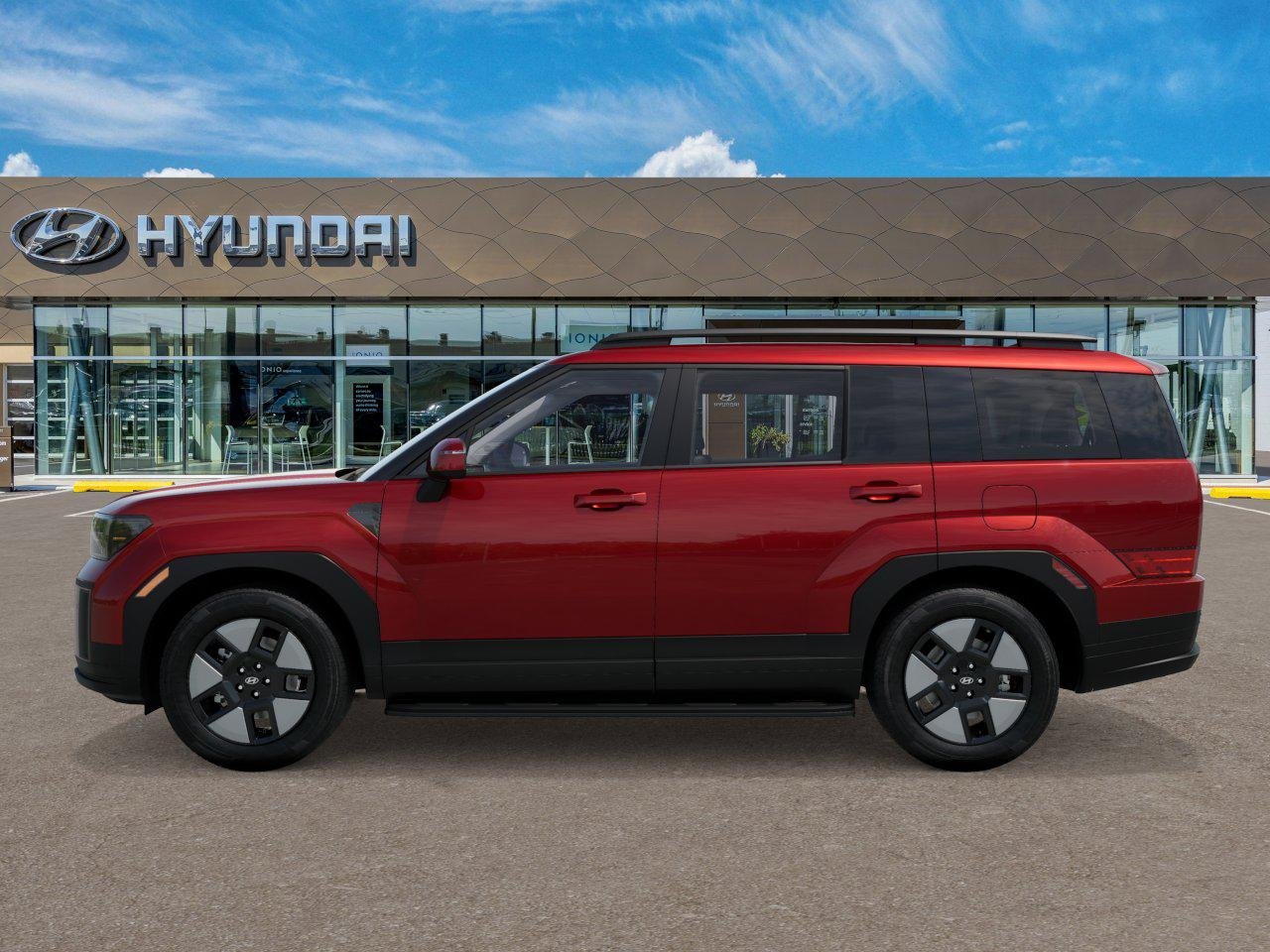 New 2026 Red Hyundai SEL image 3