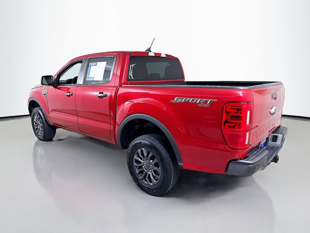 Used 2021 Rapid Red Metallic Tinted Clearcoat Ford XLT image 11