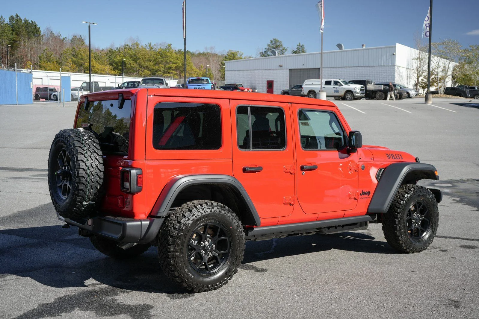 New 2026 Red Jeep Willys image 10