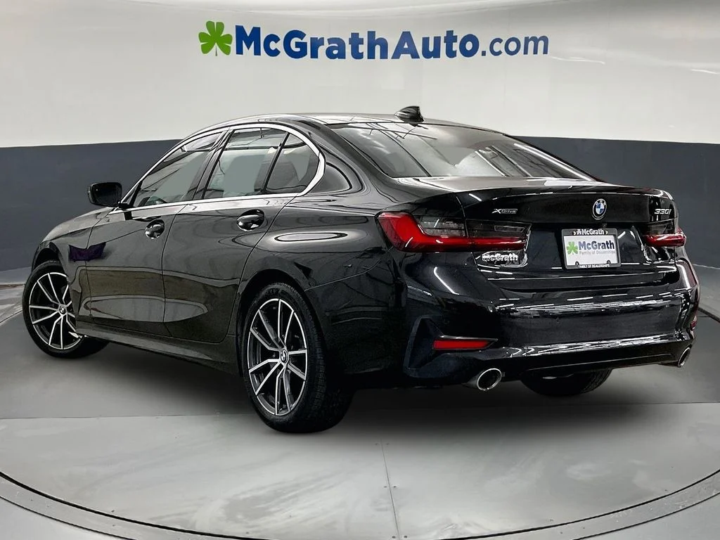 Certified Used 2019 Black BMW 330i xDrive image 4