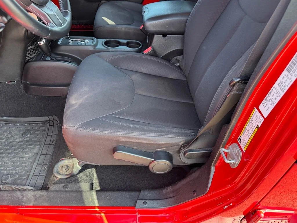 Used 2014 Red Jeep Unlimited Sport image 6