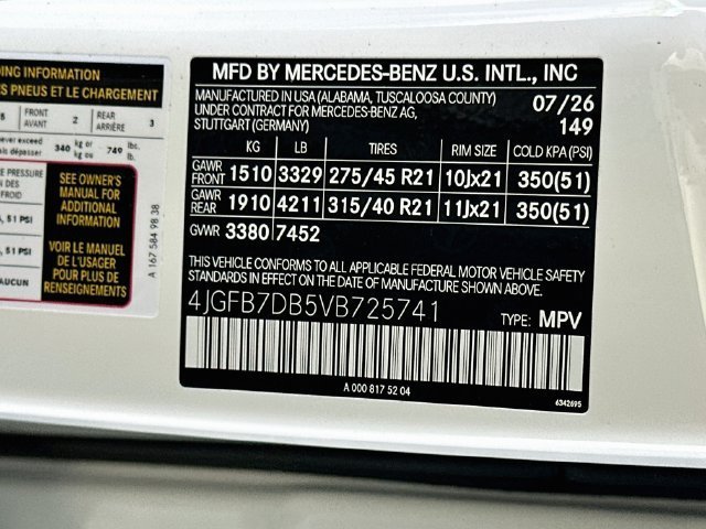 New 2027 Polar White Mercedes-Benz  image 62