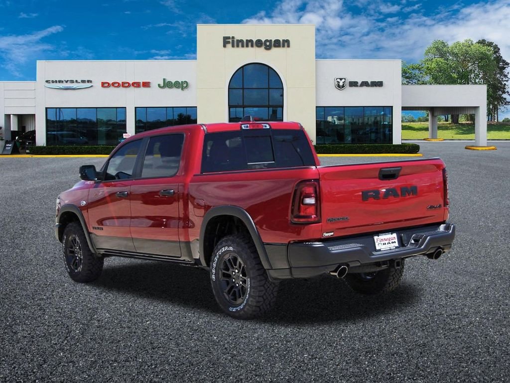 New 2026 Molten Red Pearl-Coat Exterior Paint RAM Rebel image 4