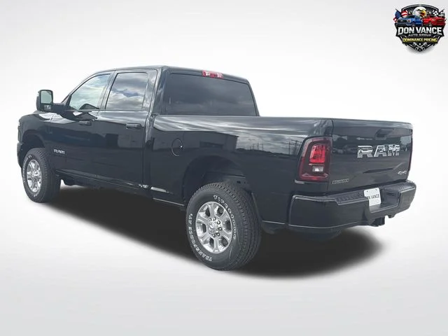 New 2026 Diamond Black Crystal Pearl-Coat Exterior Paint RAM Big Horn image 3