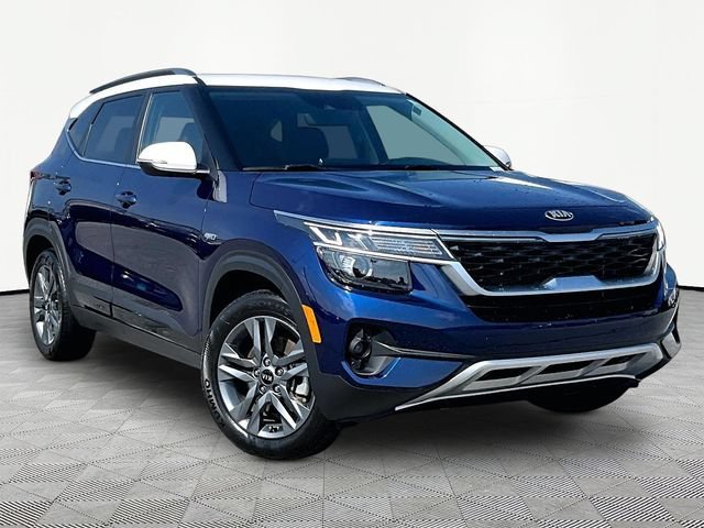 Used 2021 Dark Ocean Blue/w Kia S image 1