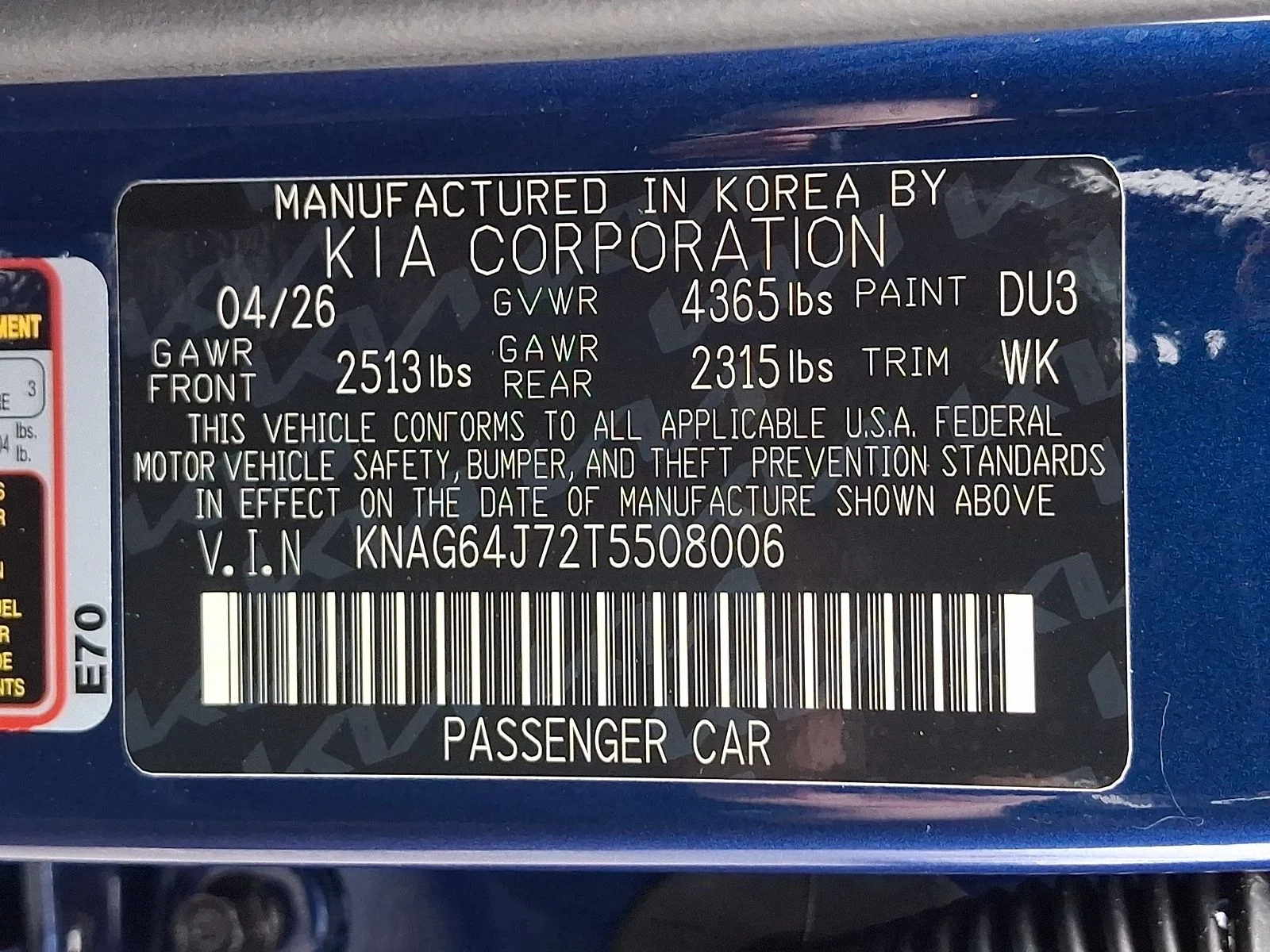 New 2026 Blue Kia GT-Line image 21
