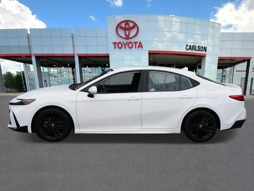 Certified 2025 Toyota Camry SE with VIN 4T1DAACK0SU108837 for sale in Minneapolis, Minnesota