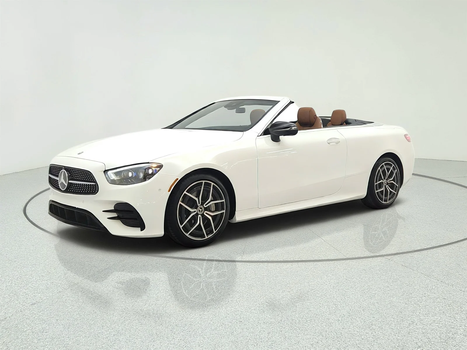 Certified Used 2023 Polar White Mercedes-Benz E 450 RWD Cabriolet image 1