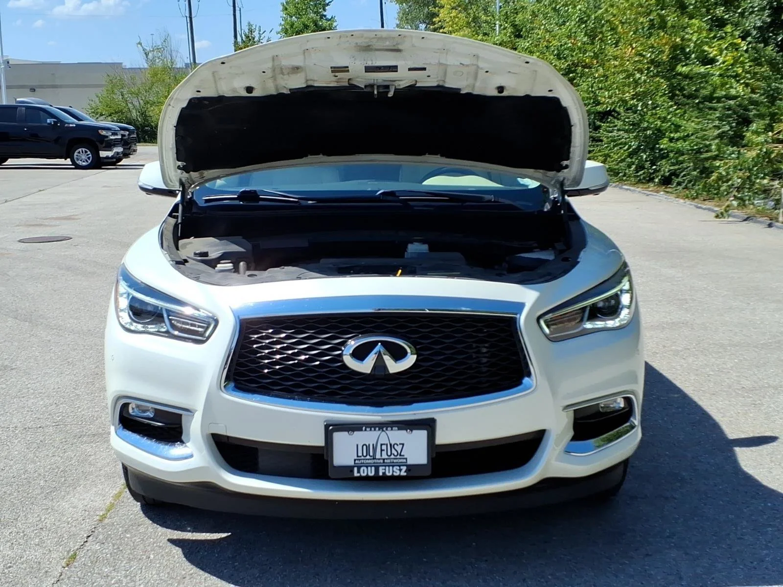 Used 2019 Majestic White INFINITI LUXE image 35