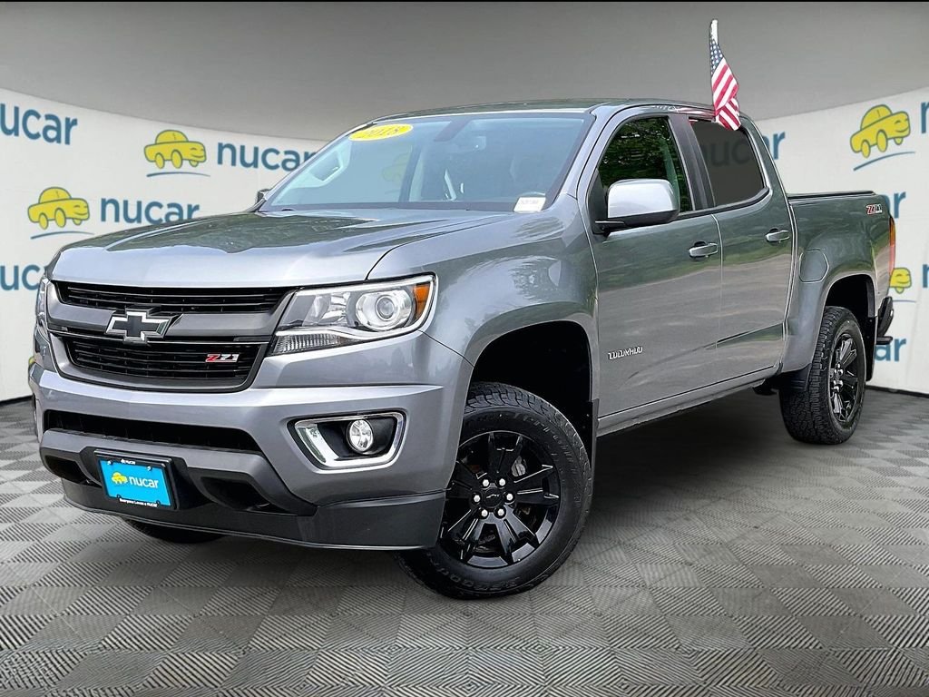 Used 2018 Gray Chevrolet Z71 image 3