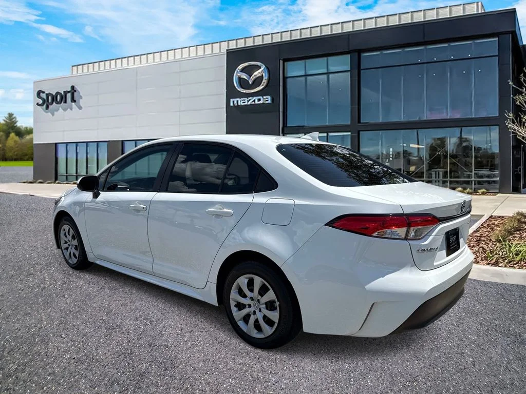 Used 2023 White Toyota LE image 5