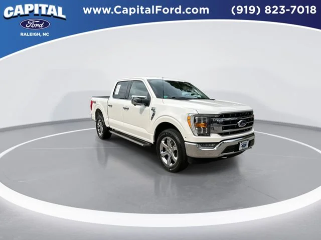 Used 2022 White Ford Lariat image 2