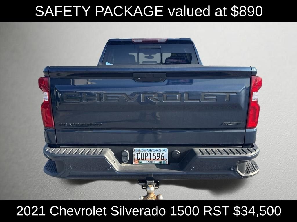 Used 2021 Blue Metallic Chevrolet RST image 4
