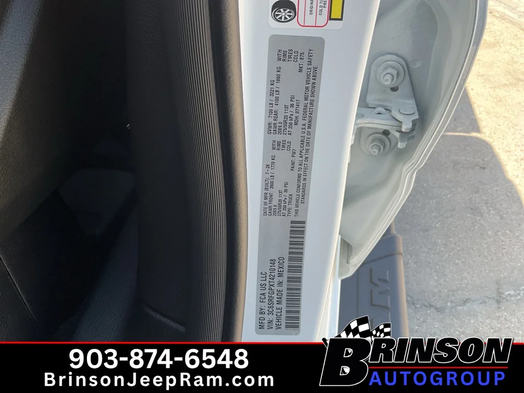 New 2026 Bright White Clearcoat Ram Express image 17