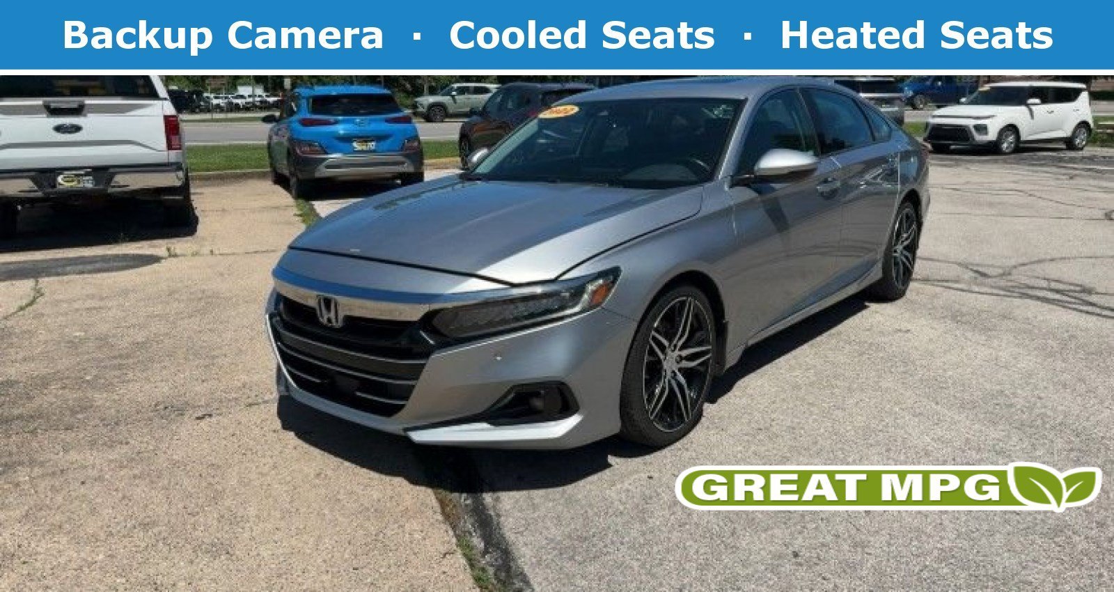 Used 2022 Lunar Silver Metallic Honda Touring image 1