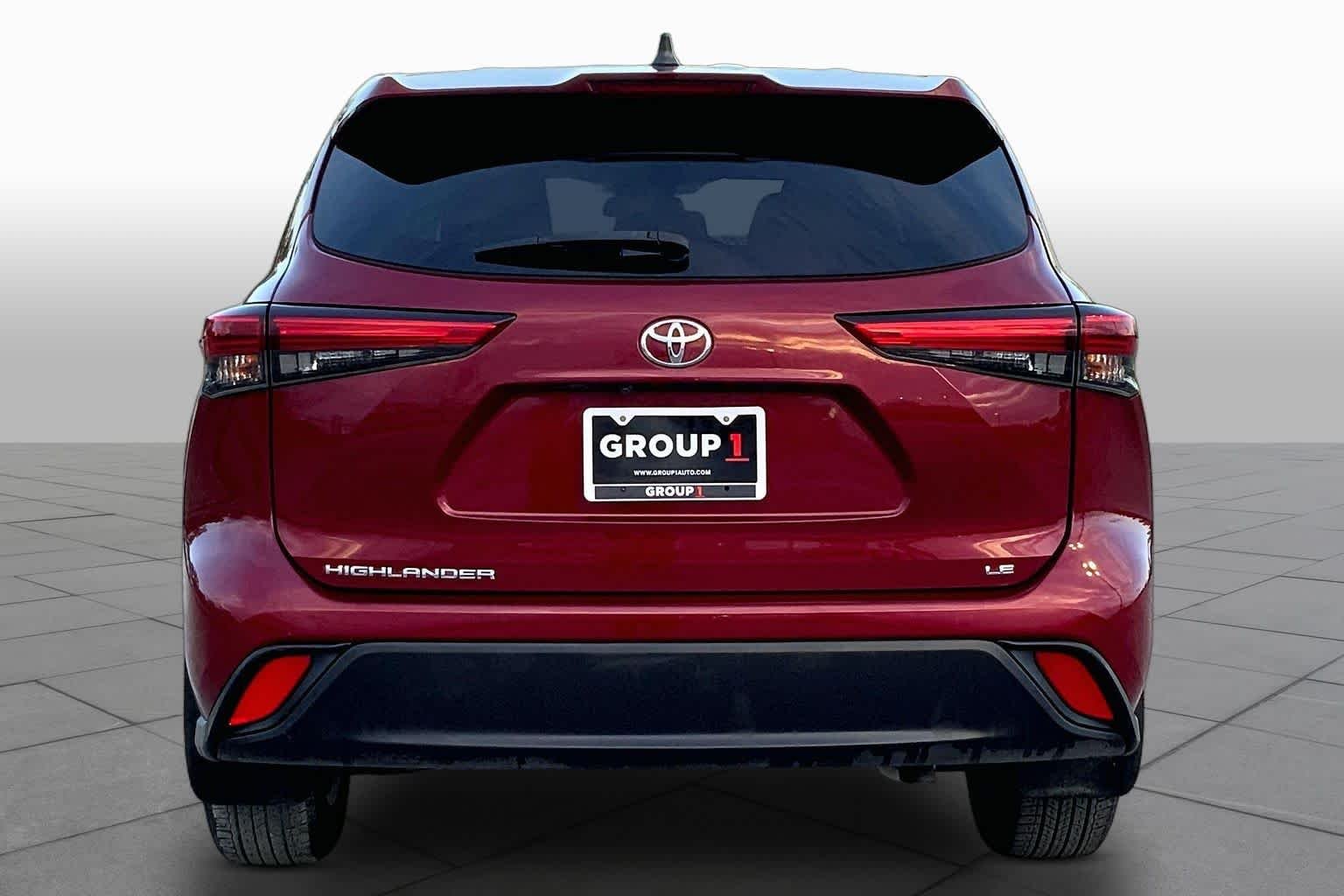 Used 2022 Ruby Flare Pearl Toyota LE image 5