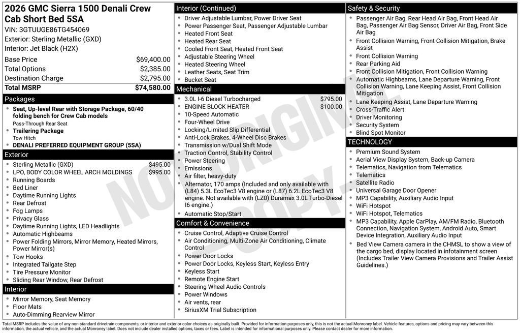 2026 GMC Sierra 1500 Denali - Photo 26