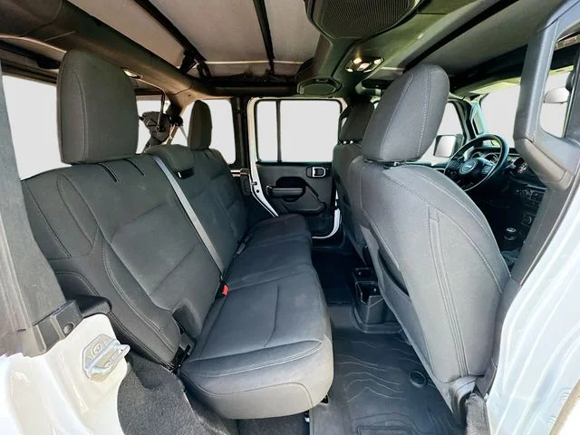 Used 2022 White Jeep Unlimited Sport S image 26
