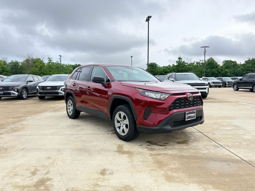 Used 2022 Ruby Flare Pearl Toyota LE image 3