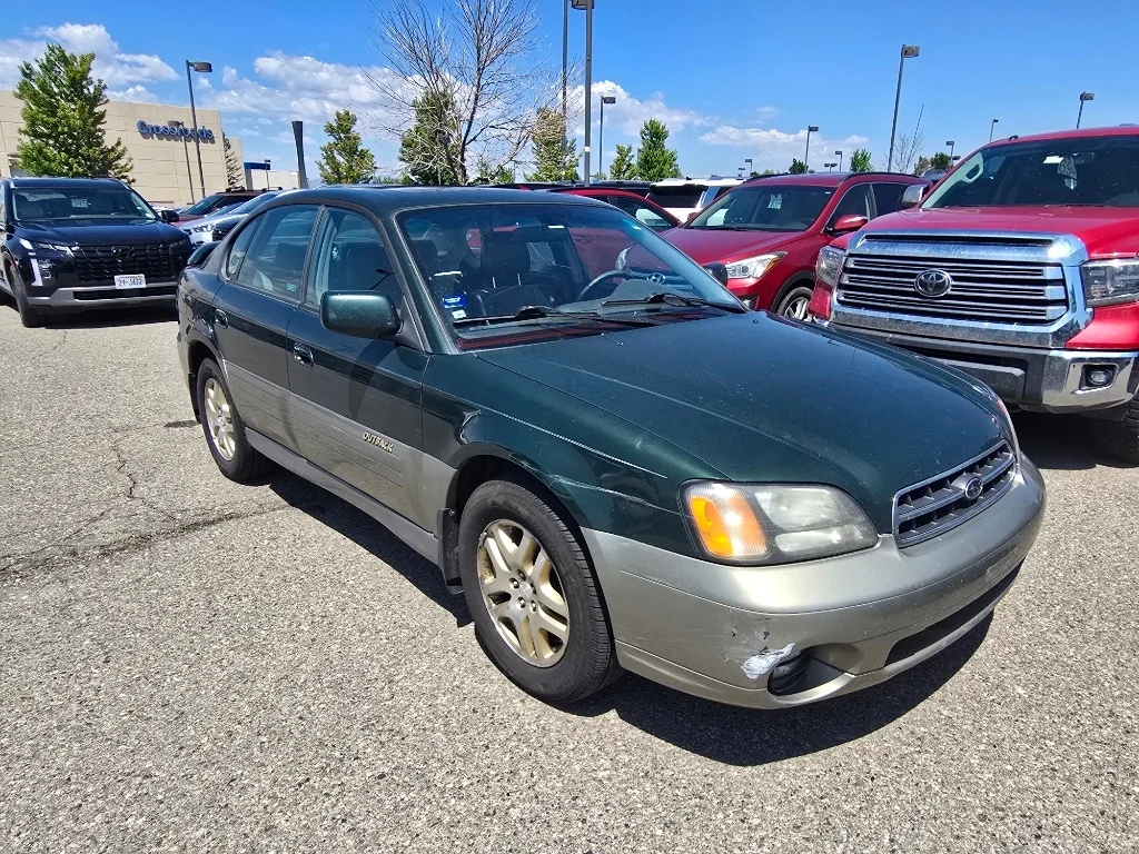 Used 2000 Timberline Green Pearl/Titanium Pearl Subaru Outback Ltd image 7
