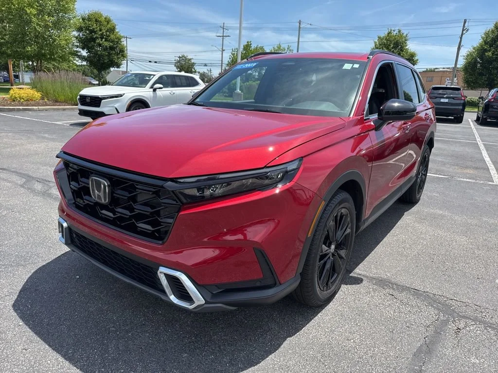 Certified Used 2023 Radiant Red Metallic Honda HYBRID AWD SP TRG image 16