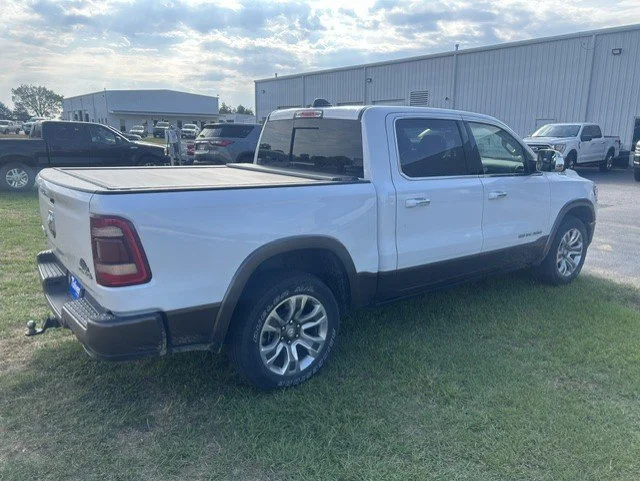 Used 2020 Ivory White Ram Laramie Longhorn image 3