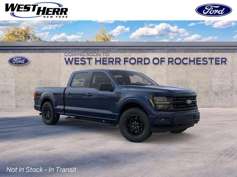 New 2026 Antimatter Blue Ford XLT image 1