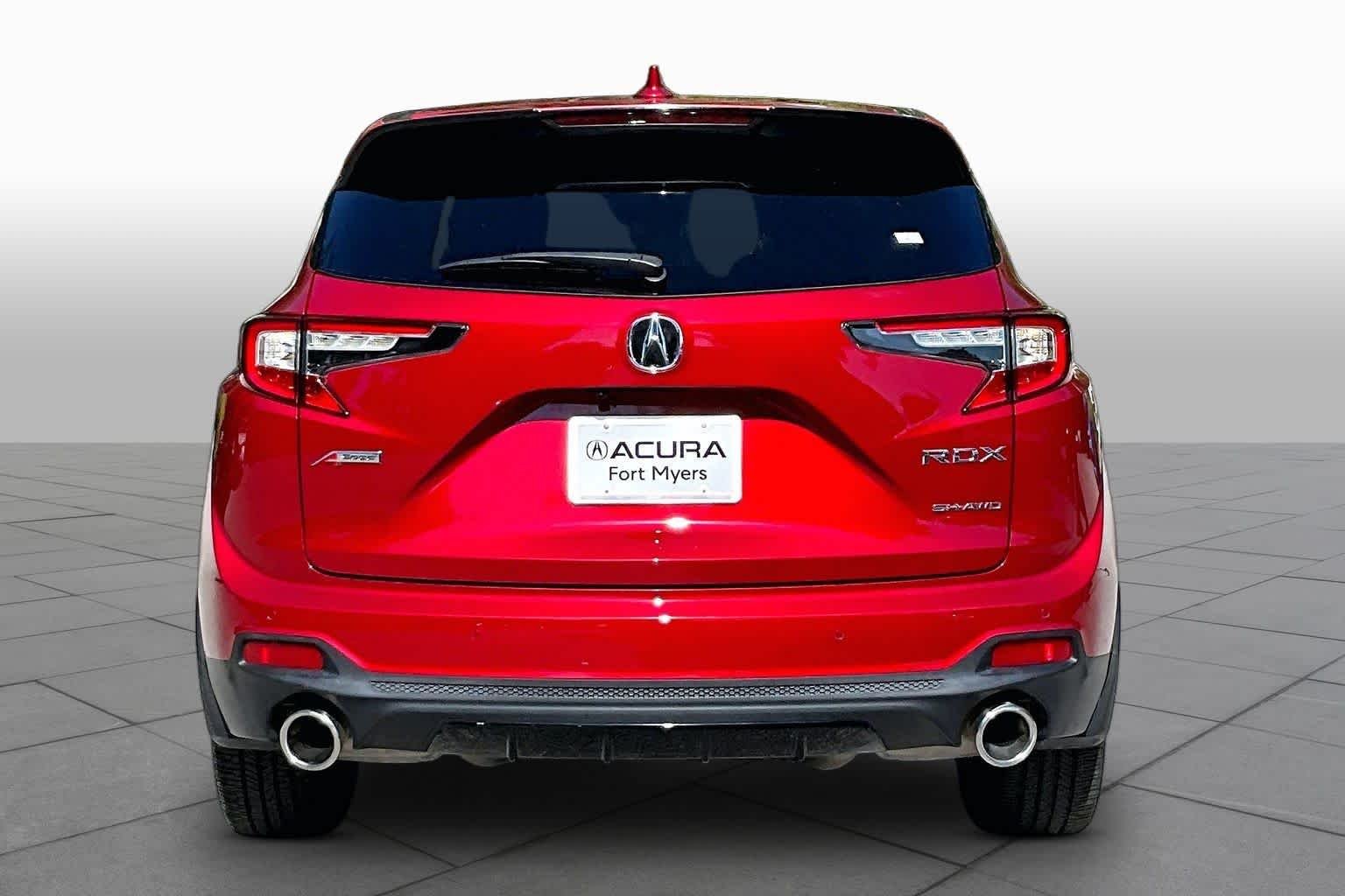Used 2023 Performance Red Pearl Acura w/A-Spec Package image 5