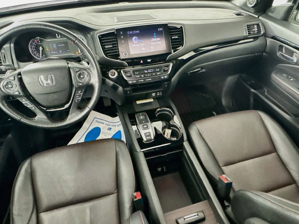Certified Used 2021 White Honda Black Edition image 29