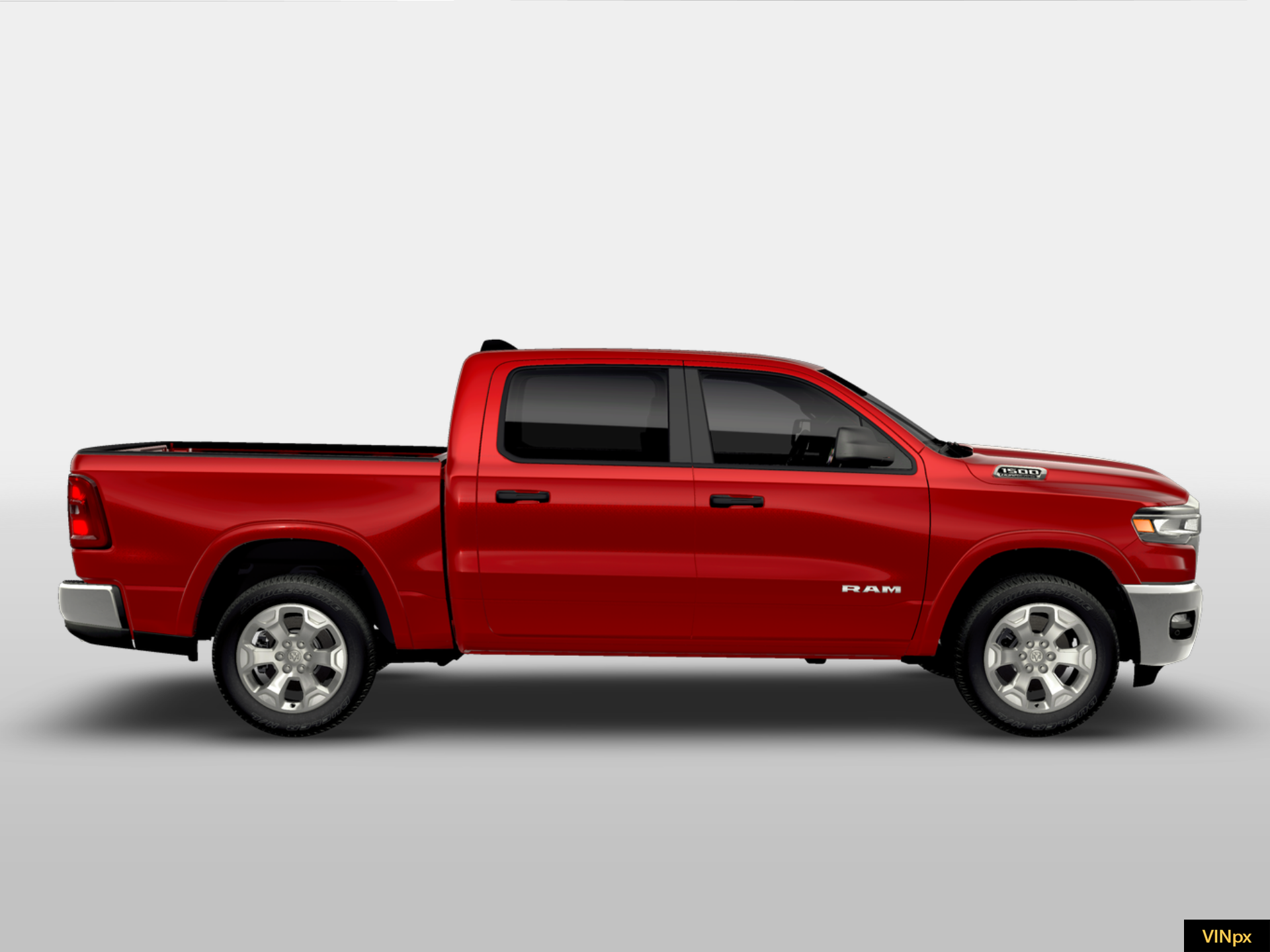New 2026 Molten Red Pearl-Coat Exterior Paint RAM BIG HORN image 9