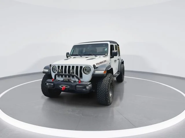 Used 2018 White Jeep Unlimited Rubicon image 4