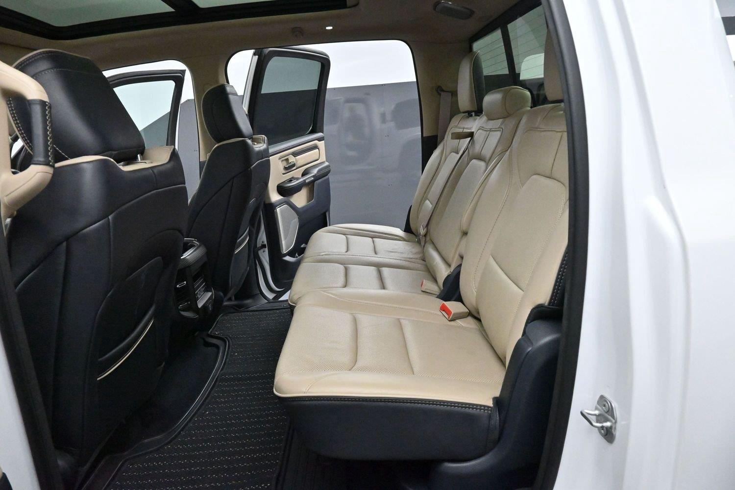 Used 2020 Ivory White Tri-Coat Pearlcoat Ram Limited image 36