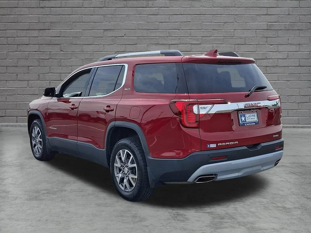 Used 2020 RED QUARTZ TINTCOAT GMC SLT image 8