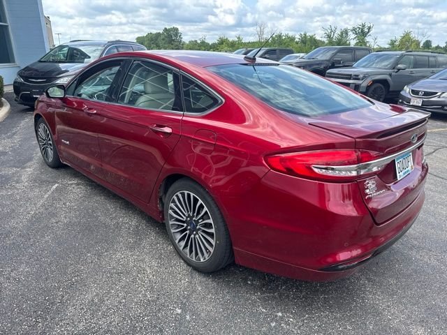 Used 2017 Red Ford Titanium image 4