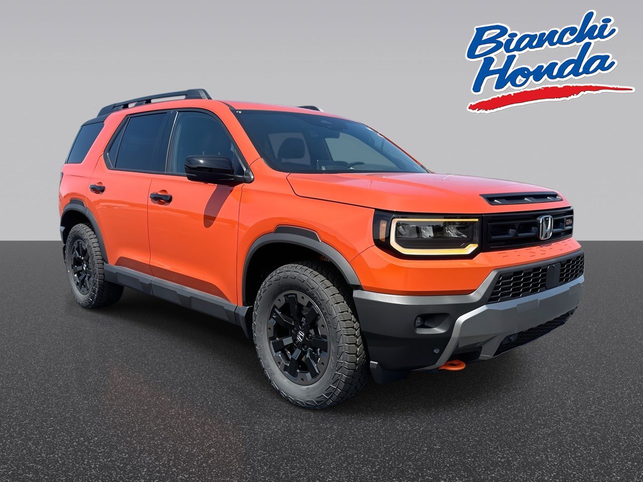 New 2026 Sunset Orange Honda TrailSport Elite AWD image 1