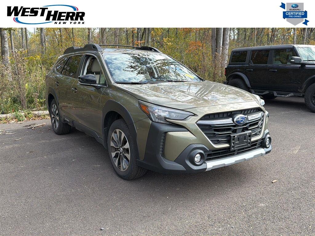 Certified Used 2025 Autumn Green Metallic Subaru Limited image 1